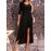 Ladies' Formal Dress V-neck Shiny Metal Wire Dress